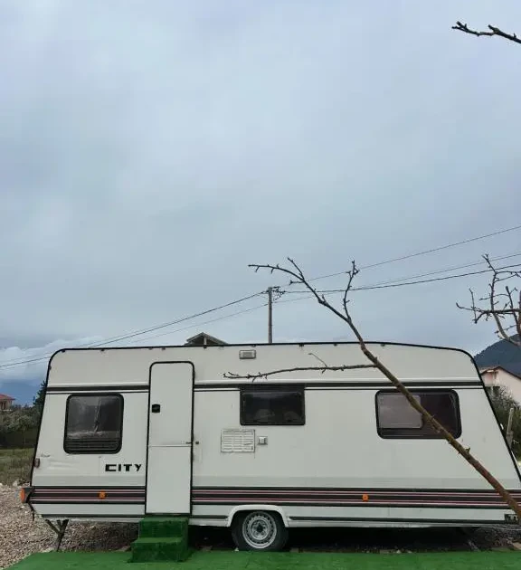 A Little Paradise campsite, Kotor Bay, Montenegro