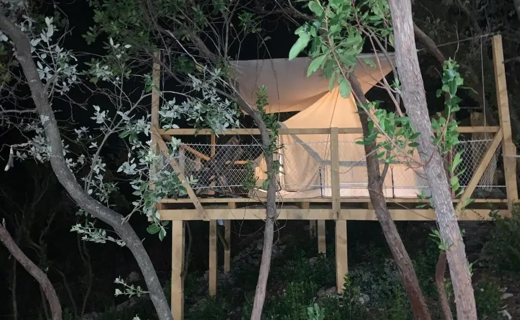 Bigova Glamping campsite, Kotor Bay, Montenegro