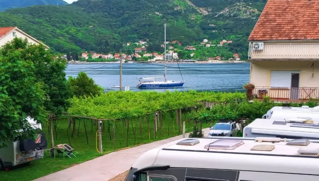 Camping Verige campsite, Kotor Bay, Montenegro