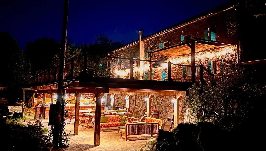 Pachamama Farm Retreat campsite, Kotor Bay, Montenegro
